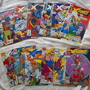 13 Marvel Comics X-Force Books bundle lot